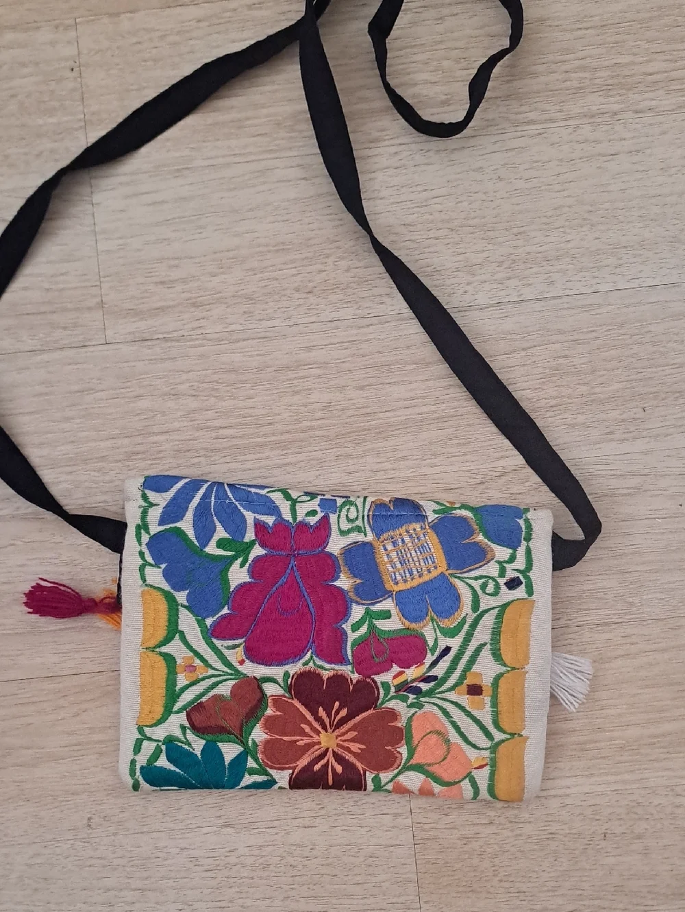 Crossbody - Clutch Embroidery Authentic Mexican Bag